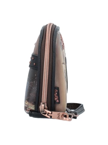 Anekke Shoen Black Geldbörse RFID Schutz 22 cm in mehrfarbig