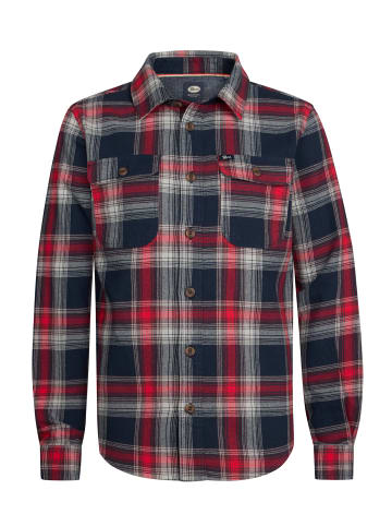 Petrol Industries Kariertes Hemd Tillamook in Rot