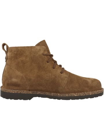 Birkenstock Schnürschuh Uppsala Mid Veloursleder normal in braun