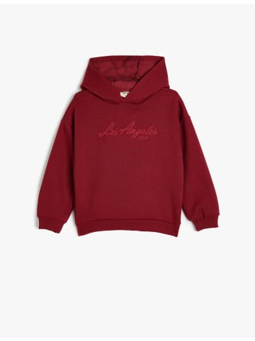 KOTON Sweatshirt in Bordo