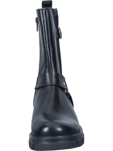 rieker Freizeit Stiefeletten in schwarz/schwarz