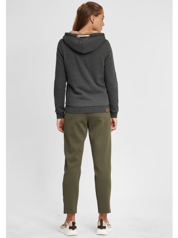 Oxmo Kapuzensweatjacke OXVicky in Grau