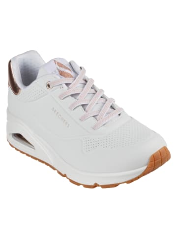 Skechers Sneaker "UNO SHIMMER AWAY" in Lila / Rosa Gold