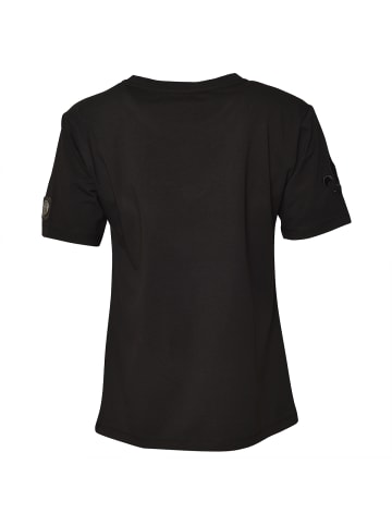 Roberto Geissini Skulls T-Shirt Schwarz