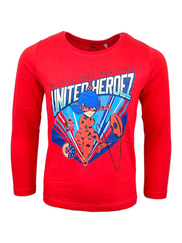 Miraculous Langarmshirt Miraculous Ladybug in Rot