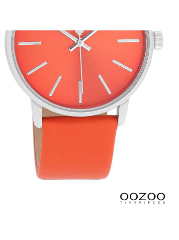 Oozoo Analog-Armbanduhr Oozoo Timepieces orange mittel (ca. 36mm)
