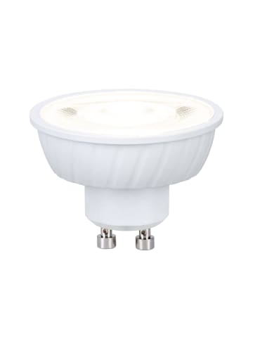 paulmann Standard 230V LED Reflektor GU10 Flat 37mm 550lm 4,9W 4000K  Signalweiß E