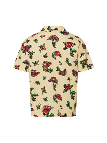 Santa Cruz Freizeithemd Flash Roses in zitrone mehrfarbig - 0001