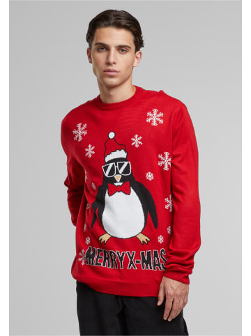 Urban Classics Crew Neck Jumper in red