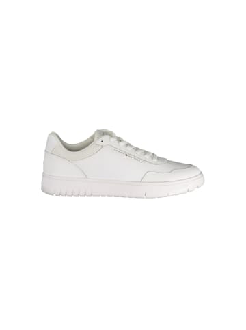 Tommy Hilfiger Weiße Polyurethan-Sneaker