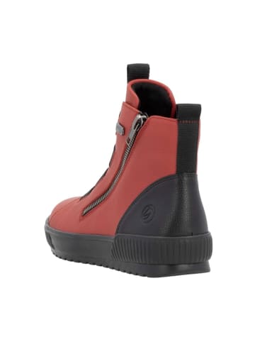 remonte Komfort Stiefeletten in Rot