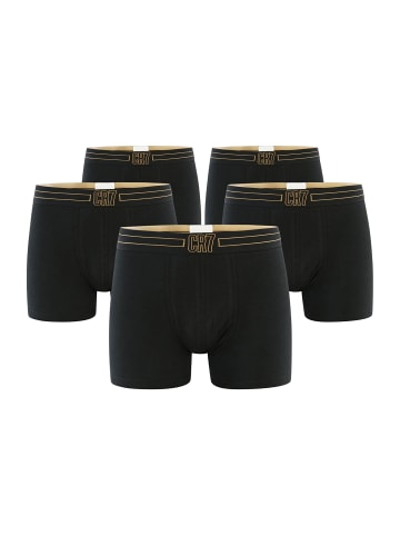 CR7 Retro Boxer Basic Organic in Schwarz