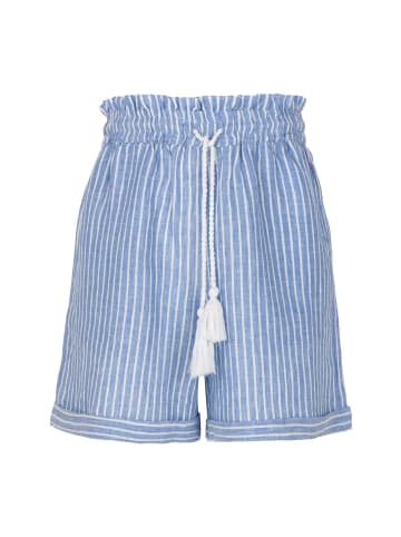 Rich & Royal Shorts Leinen Shorts in blau