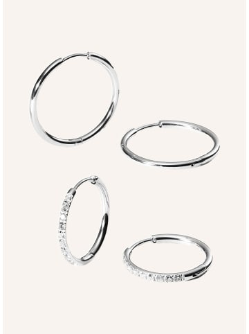 PURELEI Ohrring-Set Lovely Glitter Silber
