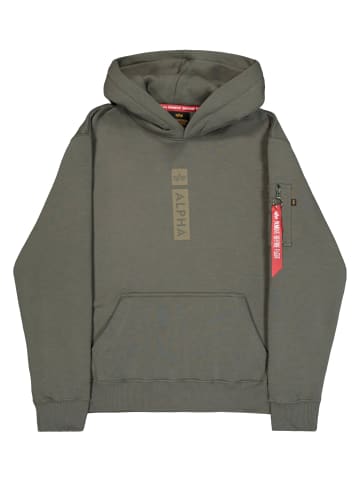 Alpha Industries Alpha Industries Kapuzenpullover in dark olive