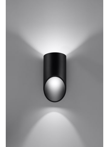 Nice Lamps Wandleuchte "NIXON 20" in Schwarz Aluminium moderne Lampe 1xG9 LED NICE LAMPS
