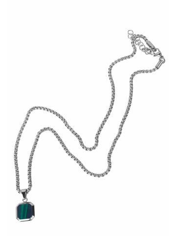 GT COLLECTION Kette mit Anhänger Zircon in green