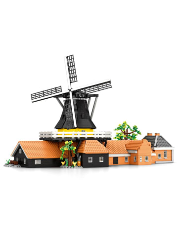 COFI 1453 Reobrix 55019 Holländische Windmühle Klemmbausteine 4801 Teile in Mehrfarbig