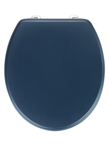 Wenko WC-Sitz Prima Dunkelblau matt, WC-Sitz Mod. Prima Dunkelblau matt in Blau - Dunkelblau