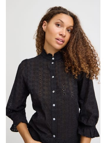 PULZ Jeans PZGEOGINA Shirt regular fit in Black Beauty