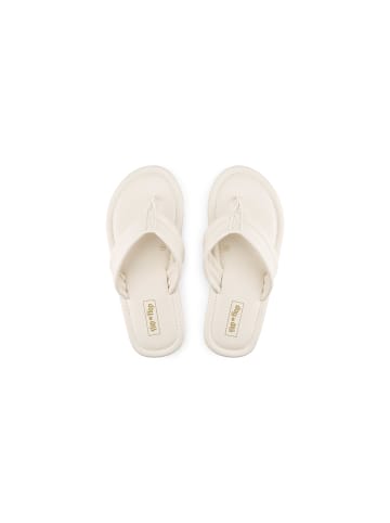 Flip Flop Sandalen "fauna*flip" in hellbeige