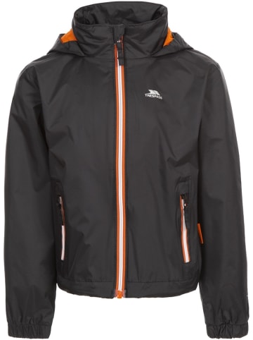 Trespass Kinder Regenjacke "Briar Jacket" in Schwarz