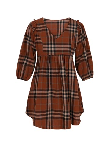 myMo Women Dress in Brown