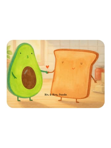 Mr. & Mrs. Panda Magnet Avocado Toast Design ohne Spruch in Weiß