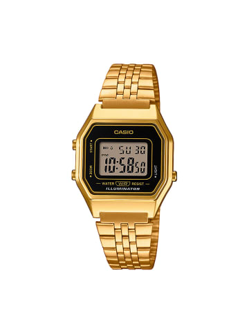 Casio Armbanduhr Resin/Edelstahl vergoldet 28,6 mm