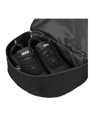 Jako Rucksack mit Rückenpolster Sportrucksack geräumig in Schwarz