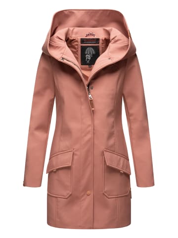 Marikoo Softshellmantel Mayleen in Terracotta