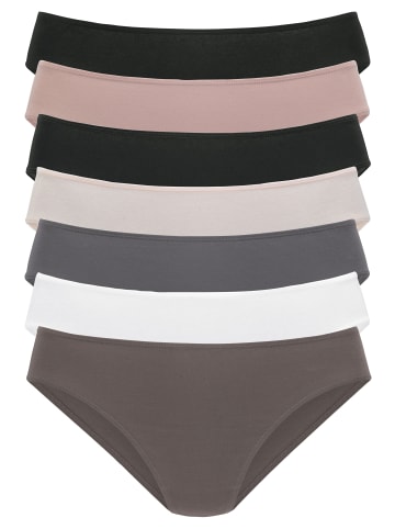 Vivance by Lascana Jazz-Pants Slips in braun, weiß, grau, puder, schwarz, rosa
