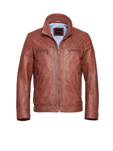 Bugatti Lederjacke BUMATTI in Cognac