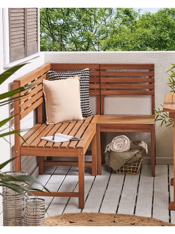 Beliani Gartenstuhl TREIA in Braun - (W) 50 x (H) 92 x (L) 50 cm