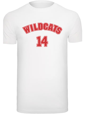 F4NT4STIC T-Shirt Disney High School Musical The Musical Wildcats 14 in weiß
