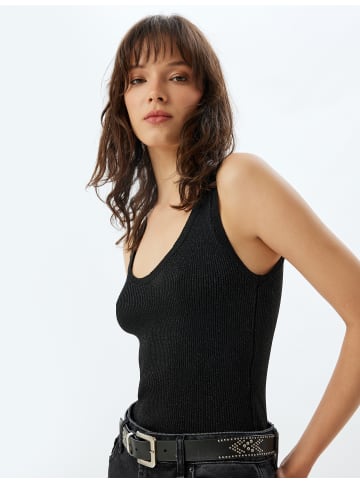 KOTON Tanktop in Schwarz