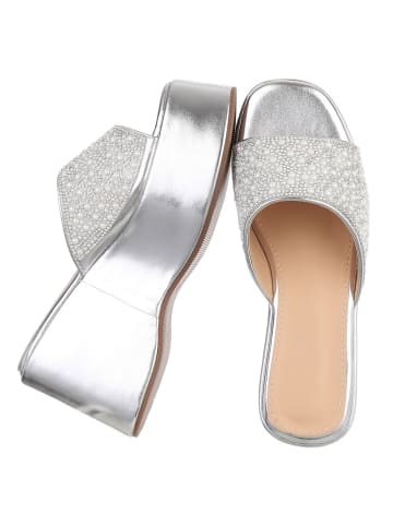 Ital-Design Sandale & Sandalette in Silber
