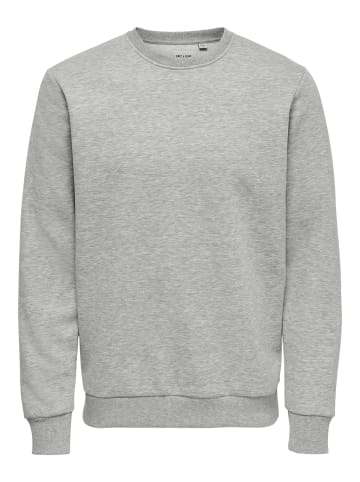 Only&Sons Sweatshirt ONSCERES in Grau