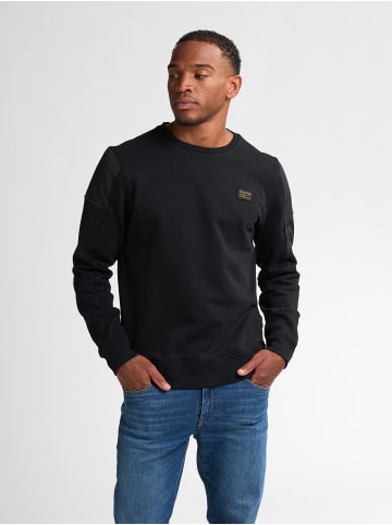 Petrol Industries Lässige Sweater Pueblo in Schwarz