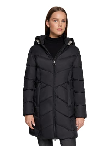 Betty Barclay Outdoorjacke mit abnehmbarer Kapuze in Schwarz