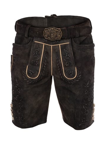 MADDOX Lederhose STEFANUS in kohle