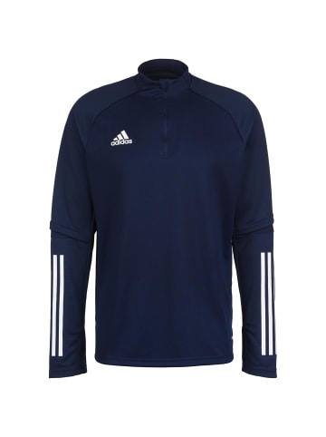 adidas Performance Sweatshirt Condivo 20 in dunkelblau / weiß