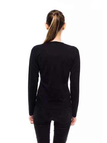 Montana Blu Blau Wolle Damen Pullover