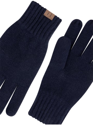 normani Merino Handschuhe Glattgestrickt in Navy