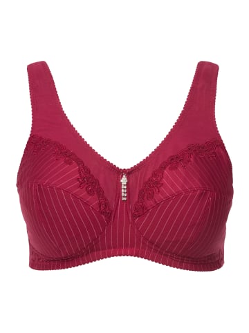 Ulla Popken Entlastungs-BH in dunkelrot
