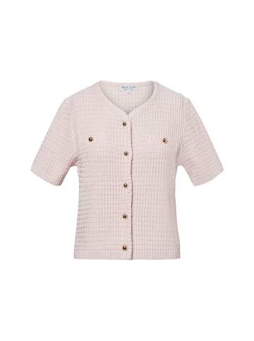 Marie Lund Strickjacke in rosa - 0003