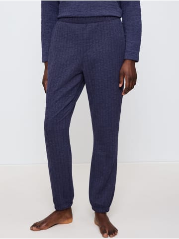Triumph Pyjamashorts Cozy Comfort Trouser Quilted in BLUE - DARK COMBINATION