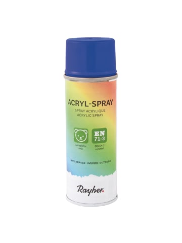 Rayher Acryl Spray in ultramarinblau