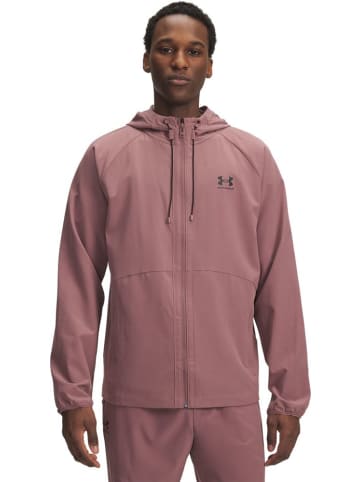 Under Armour Softshelljacke "Vibe Woven Jacke" in Braun