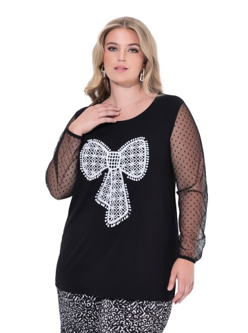 MIAMODA Shirt in schwarz